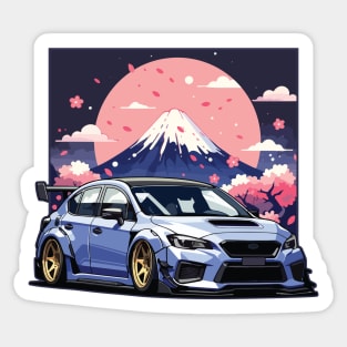 Subaru Impreza WRX STI Car - Widebody Modified JDM Car Sticker